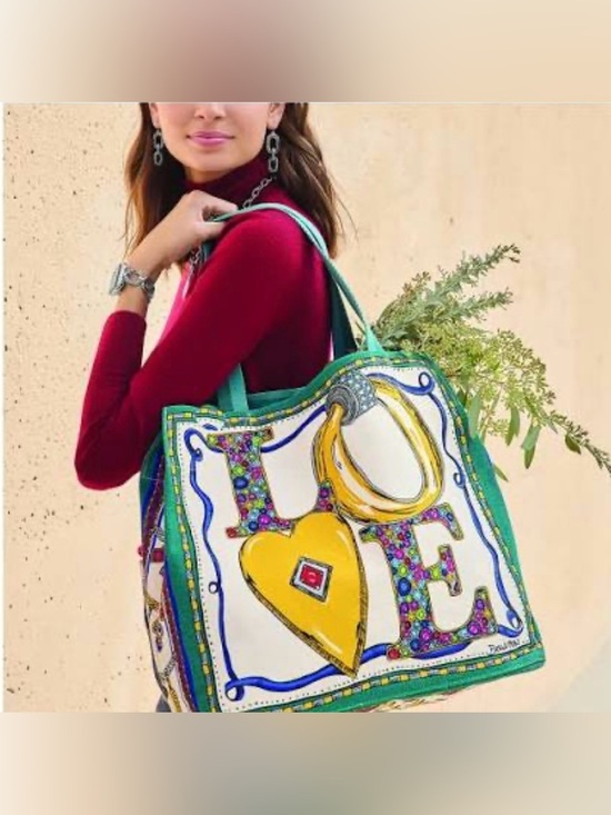 Brighton Handbags - 💛Brighton Charmed Love Tote Bag -NWT💛